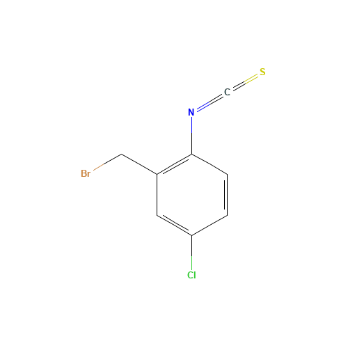 2-(bromomethyl)-4-chloro-1-isothiocyanatobenzene (CAS: 115134-60-6) - Related Chemical Product