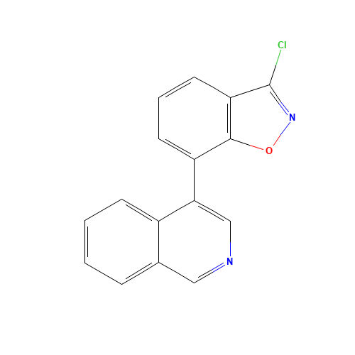 3-chloro-7-isoquinolin-4-yl-1,2-benzoxazole (CAS: 1428881-73-5) - Related Chemical Product