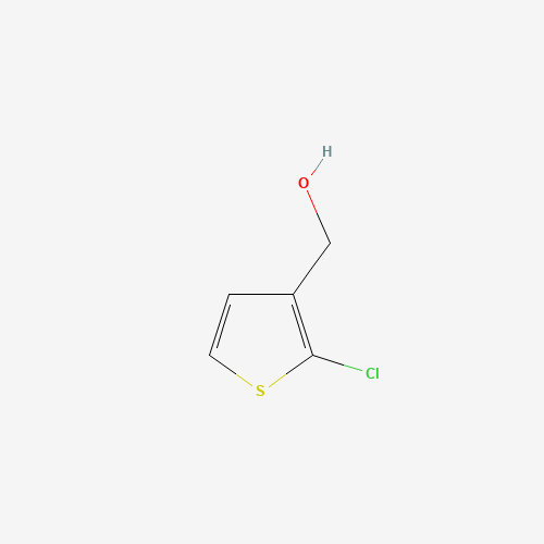 (2-chlorothiophen-3-yl)methanol (CAS: 105114-80-5) - Chemical Structure and Molecular Formula 