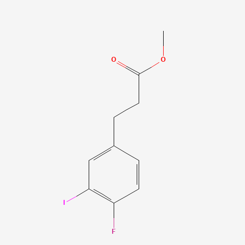 methyl 3-(4-fluoro-3-iodophenyl)propanoate (CAS: 1261880-43-6) - Related Chemical Product