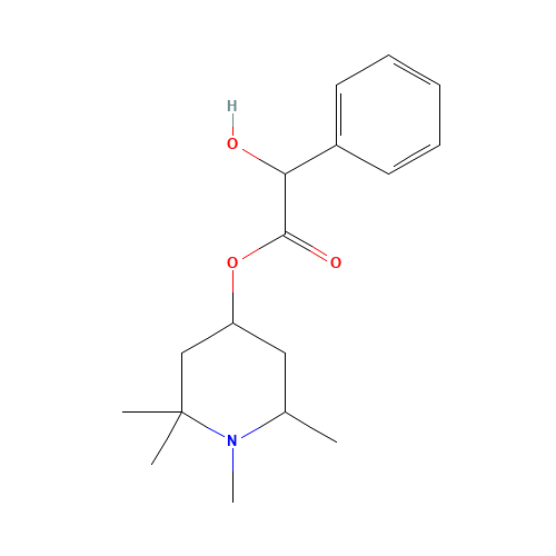 (1,2,2,6-tetramethylpiperidin-4-yl) 2-hydroxy-2-phenylacetate (CAS: 100-91-4) - Related Chemical Product