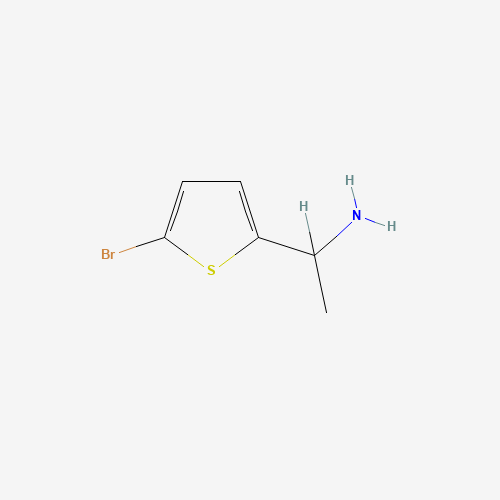1-(5-bromothiophen-2-yl)ethanamine (CAS: 129605-38-5) - Related Chemical Product