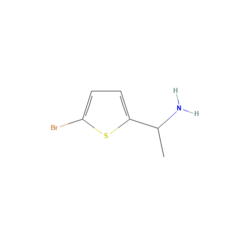 1-(5-bromothiophen-2-yl)ethanamine (CAS: 129605-38-5) - Related Chemical Product