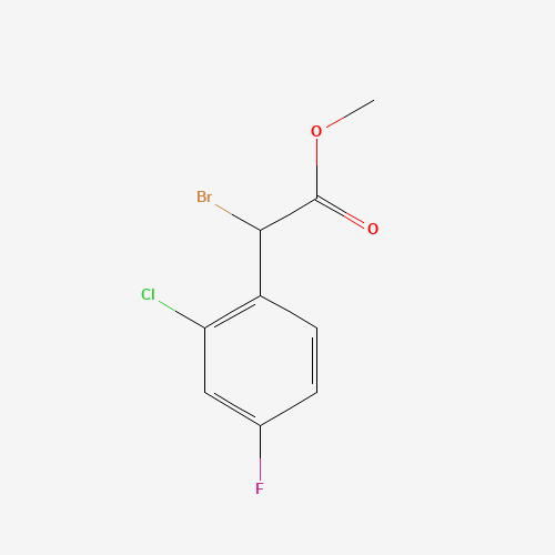 methyl 2-bromo-2-(2-chloro-4-fluorophenyl)acetate (CAS: 1389326-19-5) - Related Chemical Product