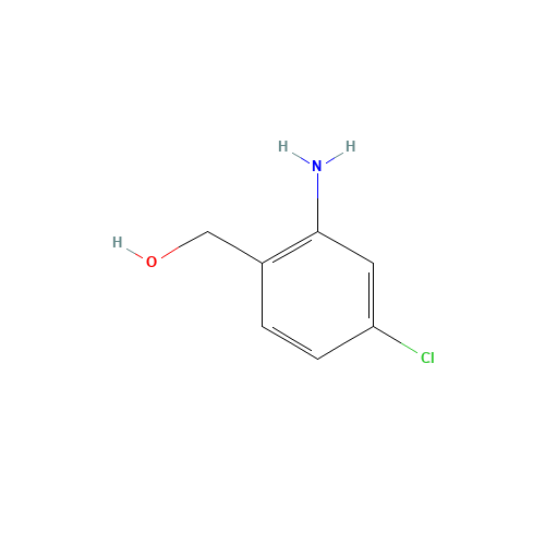 (2-amino-4-chlorophenyl)methanol (CAS: 37585-16-3) - Chemical Structure and Molecular Formula 