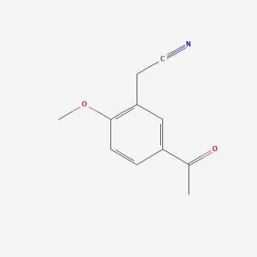 2-(5-acetyl-2-methoxyphenyl)acetonitrile (CAS: 403499-85-4) - Related Chemical Product