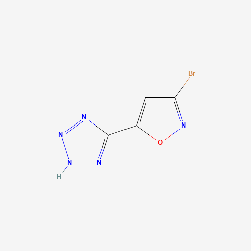 3-bromo-5-(2H-tetrazol-5-yl)-1,2-oxazole (CAS: 1241897-96-0) - Related Chemical Product