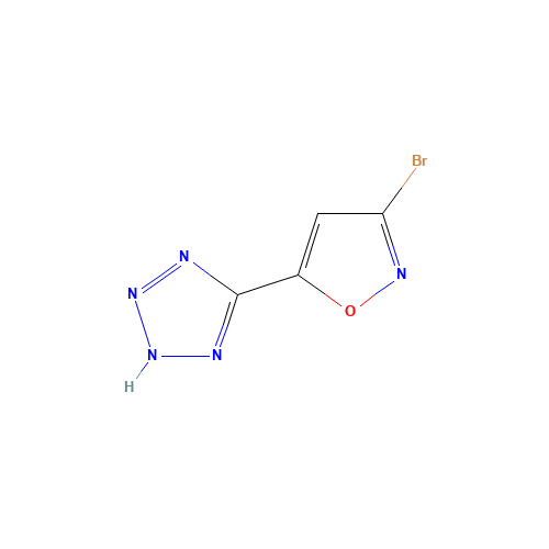 3-bromo-5-(2H-tetrazol-5-yl)-1,2-oxazole (CAS: 1241897-96-0) - Related Chemical Product