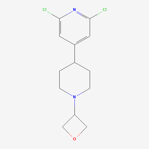 2,6-dichloro-4-[1-(oxetan-3-yl)piperidin-4-yl]pyridine (CAS: 1496582-60-5) - Related Chemical Product