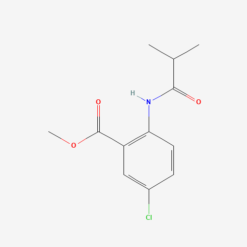methyl 5-chloro-2-(2-methylpropanoylamino)benzoate (CAS: 1375484-82-4) - Related Chemical Product