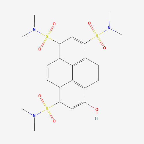8-hydroxy-1-N,1-N,3-N,3-N,6-N,6-N-hexamethylpyrene-1,3,6-trisulfonamide (CAS: 127044-59-1) - Related Chemical Product