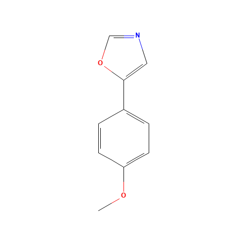 5-(4-methoxyphenyl)-1,3-oxazole (CAS: 1011-51-4) - Related Chemical Product