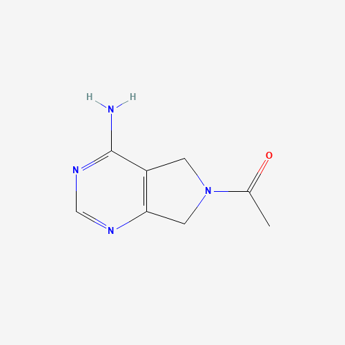 1-(4-amino-5,7-dihydropyrrolo[3,4-d]pyrimidin-6-yl)ethanone (CAS: 1854-45-1) - Related Chemical Product