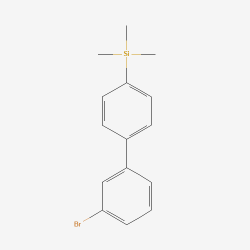 [4-(3-bromophenyl)phenyl]-trimethylsilane (CAS: 187275-72-5) - Related Chemical Product