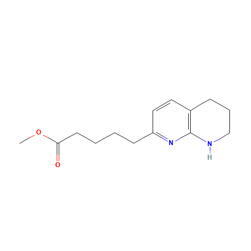 methyl 5-(5,6,7,8-tetrahydro-1,8-naphthyridin-2-yl)pentanoate (CAS: 227751-47-5) - Related Chemical Product