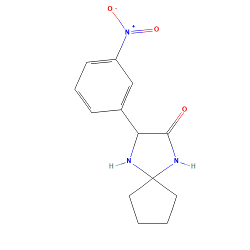 2-(3-nitrophenyl)-1,4-diazaspiro[4.4]nonan-3-one (CAS: 1272755-82-4) - Related Chemical Product