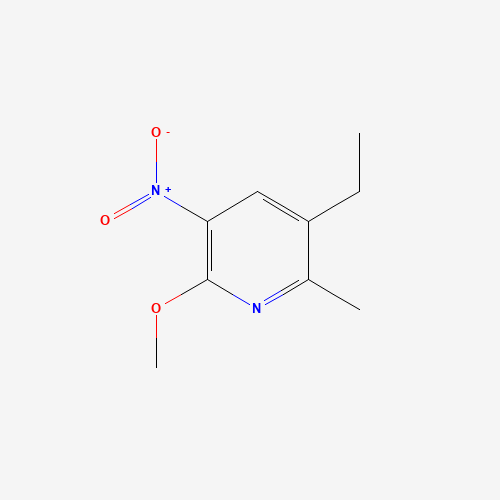 5-ethyl-2-methoxy-6-methyl-3-nitropyridine (CAS: 139394-00-6) - Related Chemical Product