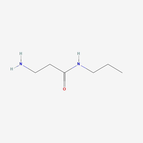3-amino-N-propylpropanamide (CAS: 271591-60-7) - Chemical Structure and Molecular Formula 