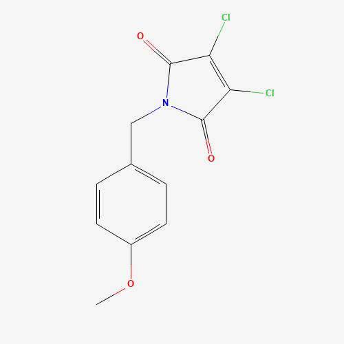 3,4-dichloro-1-[(4-methoxyphenyl)methyl]pyrrole-2,5-dione (CAS: 64697-66-1) - Related Chemical Product