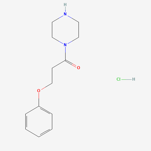 3-phenoxy-1-piperazin-1-ylpropan-1-one;hydrochloride (CAS: 80385-33-7) - Related Chemical Product