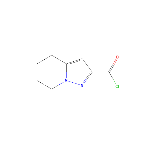4,5,6,7-tetrahydropyrazolo[1,5-a]pyridine-2-carbonyl chloride (CAS: 307313-04-8) - Related Chemical Product