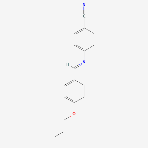 4-[(4-propoxyphenyl)methylideneamino]benzonitrile (CAS: 53764-56-0) - Related Chemical Product