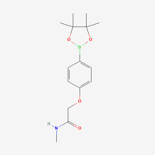 N-methyl-2-[4-(4,4,5,5-tetramethyl-1,3,2-dioxaborolan-2-yl)phenoxy]acetamide (CAS: 1415793-74-6) - Related Chemical Product