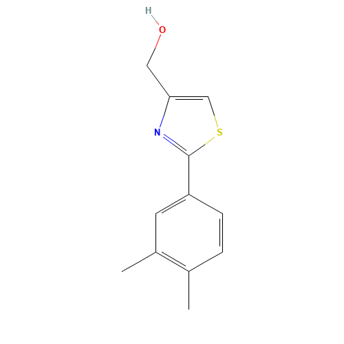 [2-(3,4-dimethylphenyl)-1,3-thiazol-4-yl]methanol (CAS: 885280-35-3) - Related Chemical Product