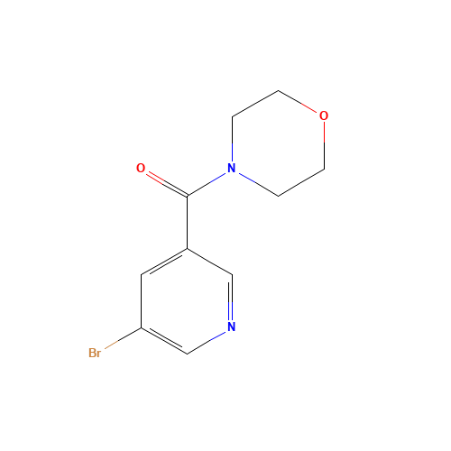 (5-bromopyridin-3-yl)-morpholin-4-ylmethanone (CAS: 342013-81-4) - Related Chemical Product