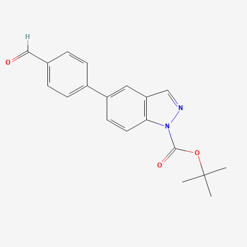 tert-butyl 5-(4-formylphenyl)indazole-1-carboxylate (CAS: 1008359-70-3) - Related Chemical Product