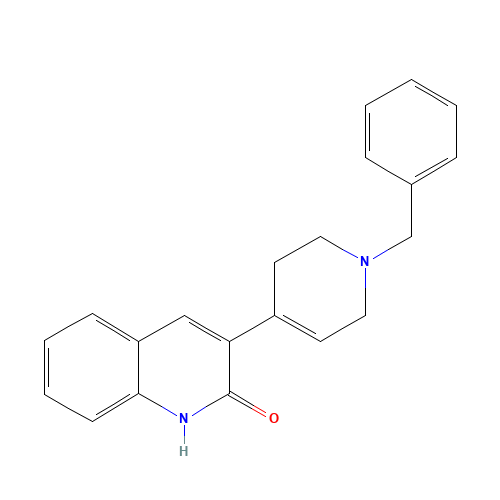 3-(1-benzyl-3,6-dihydro-2H-pyridin-4-yl)-1H-quinolin-2-one (CAS: 783368-14-9) - Related Chemical Product