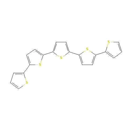 2,5-bis(5-thiophen-2-ylthiophen-2-yl)thiophene (CAS: 5660-45-7) - Related Chemical Product