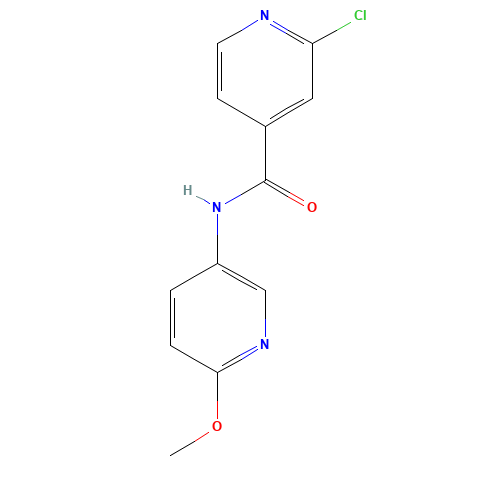 2-chloro-N-(6-methoxypyridin-3-yl)pyridine-4-carboxamide (CAS: 680217-98-5) - Related Chemical Product