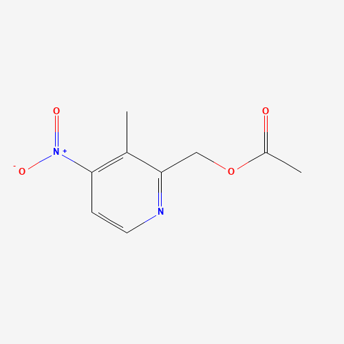 (3-methyl-4-nitropyridin-2-yl)methyl acetate (CAS: 166521-98-8) - Related Chemical Product