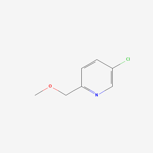5-chloro-2-(methoxymethyl)pyridine (CAS: 1446105-23-2) - Chemical Structure and Molecular Formula 