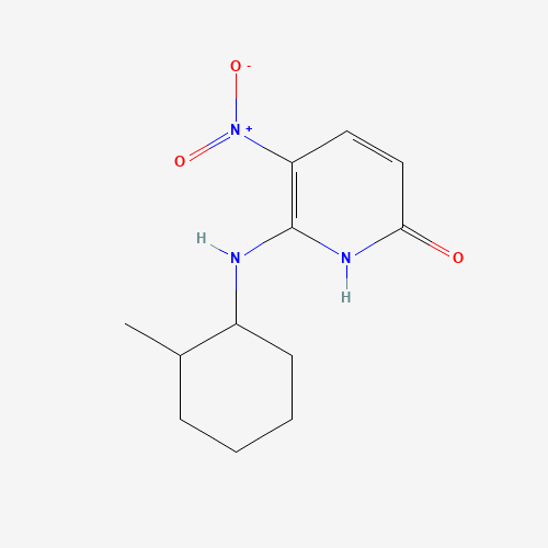 6-[(2-methylcyclohexyl)amino]-5-nitro-1H-pyridin-2-one (CAS: 1217350-75-8) - Related Chemical Product