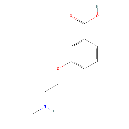 3-[2-(methylamino)ethoxy]benzoic acid (CAS: 1240482-95-4) - Related Chemical Product