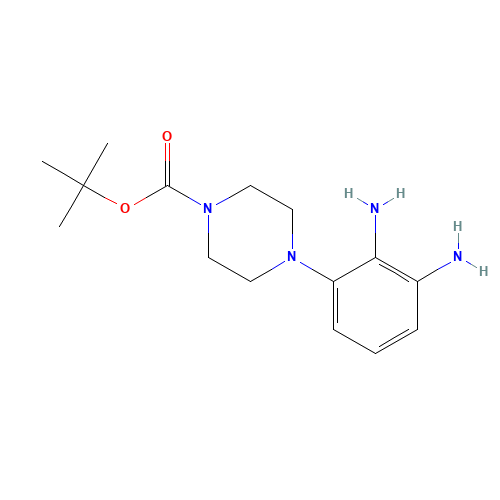 tert-butyl 4-(2,3-diaminophenyl)piperazine-1-carboxylate (CAS: 874279-78-4) - Related Chemical Product