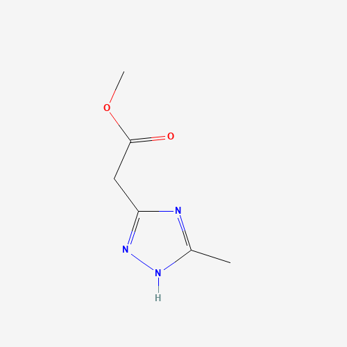 methyl 2-(5-methyl-1H-1,2,4-triazol-3-yl)acetate (CAS: 893762-27-1) - Related Chemical Product