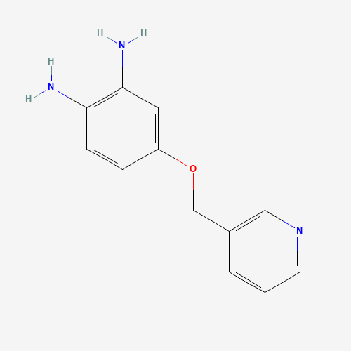 4-(pyridin-3-ylmethoxy)benzene-1,2-diamine (CAS: 388594-36-3) - Related Chemical Product