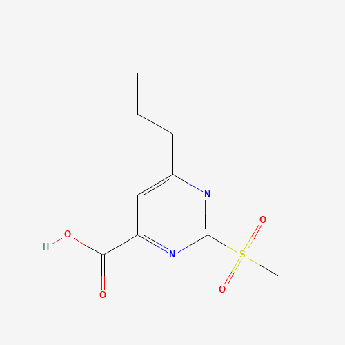 2-methylsulfonyl-6-propylpyrimidine-4-carboxylic acid (CAS: 1150644-56-6) - Related Chemical Product