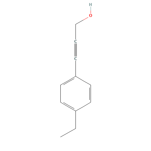 3-(4-ethylphenyl)prop-2-yn-1-ol (CAS: 918625-92-0) - Related Chemical Product