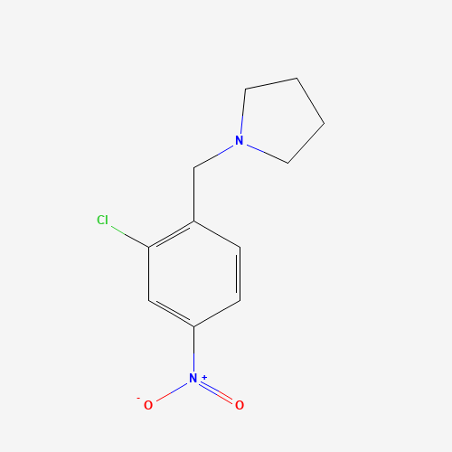 1-[(2-chloro-4-nitrophenyl)methyl]pyrrolidine (CAS: 689300-82-1) - Related Chemical Product