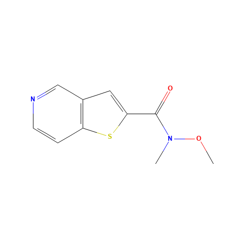 N-methoxy-N-methylthieno[3,2-c]pyridine-2-carboxamide (CAS: 1018953-98-4) - Related Chemical Product