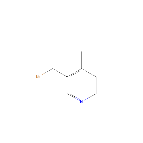 3-(bromomethyl)-4-methylpyridine (CAS: 120277-12-5) - Related Chemical Product