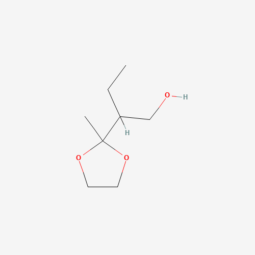 2-(2-methyl-1,3-dioxolan-2-yl)butan-1-ol (CAS: 210359-35-6) - Related Chemical Product