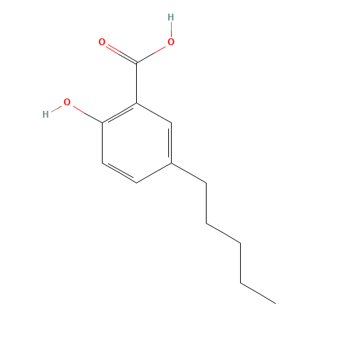 2-hydroxy-5-pentylbenzoic acid (CAS: 28488-46-2) - Related Chemical Product