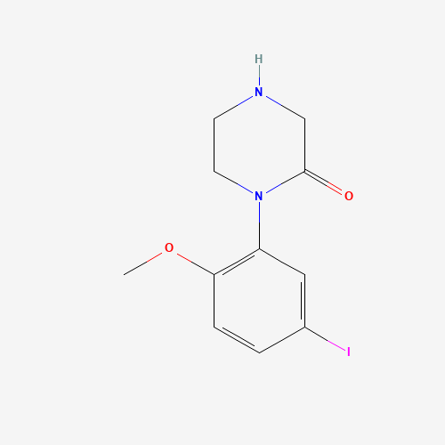 1-(5-iodo-2-methoxyphenyl)piperazin-2-one (CAS: 1146412-68-1) - Related Chemical Product