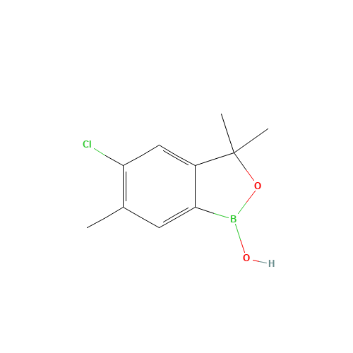 5-chloro-1-hydroxy-3,3,6-trimethyl-2,1-benzoxaborole (CAS: 1437053-25-2) - Related Chemical Product