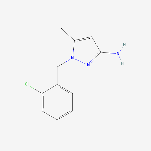 1-[(2-chlorophenyl)methyl]-5-methylpyrazol-3-amine (CAS: 925607-55-2) - Related Chemical Product